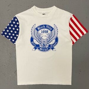 Vintage 1998 Black Hills Cycle Classic Sturgis Rare Biker T Shirt Large